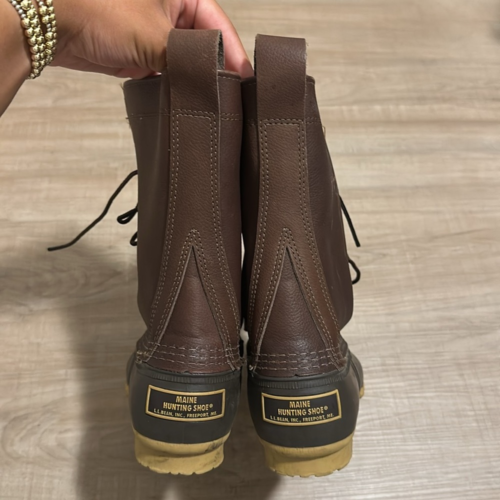 L.L. Bean Maine Hunting Shoes 10" - Picture 5 of 10